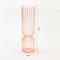 Nordic Striped Color Glass Vase Retro Hydroponic Flower Display For Home Office 6