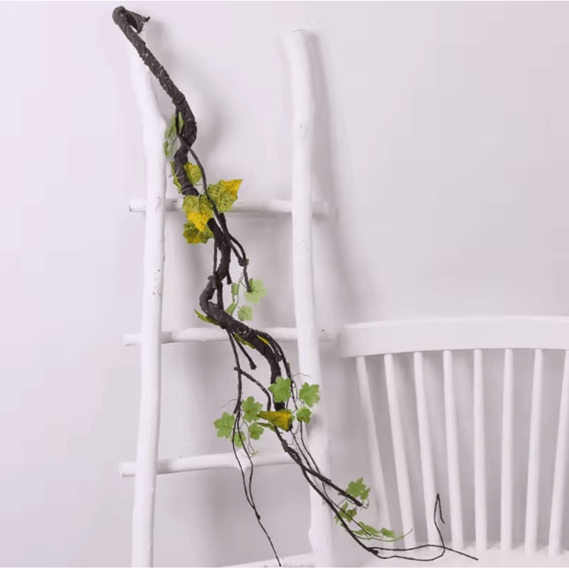 Artificial Rattan Vine Branches Hanging Rustic Wall Decor For Weddings Home Styling 2