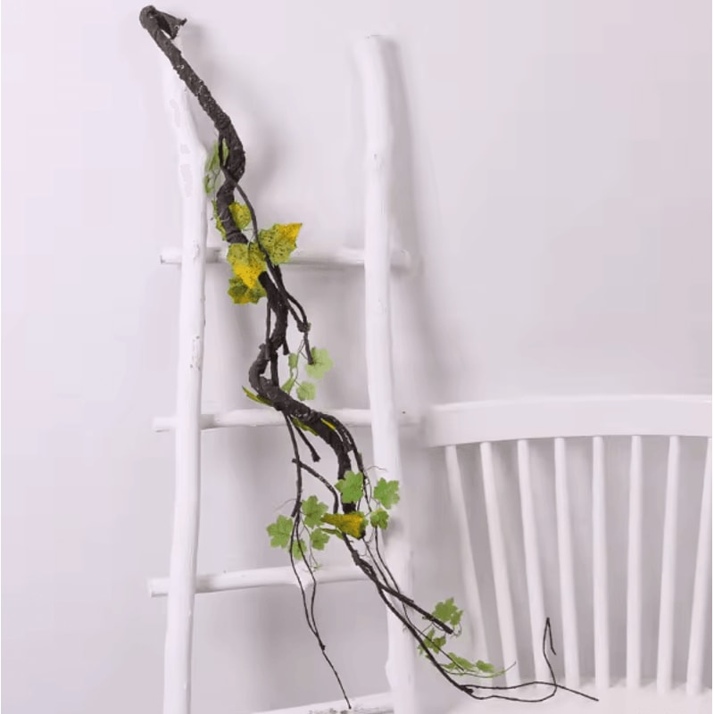 Artificial Rattan Vine Branches Hanging Rustic Wall Decor For Weddings Home Styling 6