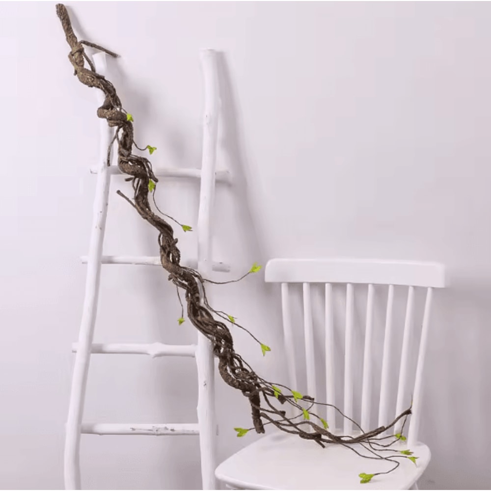Artificial Rattan Vine Branches Hanging Rustic Wall Decor For Weddings Home Styling 7
