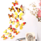 3D Butterfly Wall Stickers Set Colorful PVC Removable Decals For Room Party Decor 6