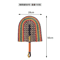 Nordic Seaweed Woven Wall Fan Decor Handcrafted Boho Rattan Hanging For Home 8