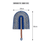 Nordic Seaweed Woven Wall Fan Decor Handcrafted Boho Rattan Hanging For Home 9