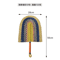 Nordic Seaweed Woven Wall Fan Decor Handcrafted Boho Rattan Hanging For Home 12