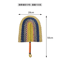 Nordic Seaweed Woven Wall Fan Decor Handcrafted Boho Rattan Hanging For Home 12