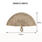 Nordic Seaweed Woven Wall Fan Decor Handcrafted Boho Rattan Hanging For Home 14