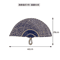Nordic Seaweed Woven Wall Fan Decor Handcrafted Boho Rattan Hanging For Home 15