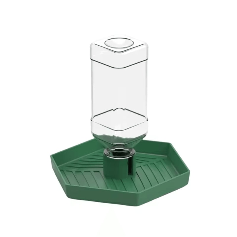 Automatic Turtle Water Bowl Feeder AntiSlip Reptile Water Dispenser For Vivariums 5
