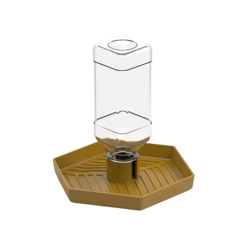 Automatic Turtle Water Bowl Feeder AntiSlip Reptile Water Dispenser For Vivariums 6