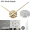 Modern DIY 3D Wall Clock Large Quartz Wall Decor Clock With Adjustable Design 0