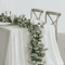 Elegant Artificial Eucalyptus Garland With White Flowers Berries For Wedding And Home Decor 0