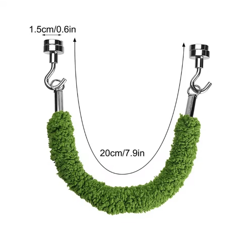 Natural Wood Jumping Spider Bridge Climbing Ladder For Terrariums And Small Pet Enclosures 5