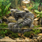 Natural Resin Turtle Basking Platform And Reptile Hiding Cave For Aquariums And Terrariums 2