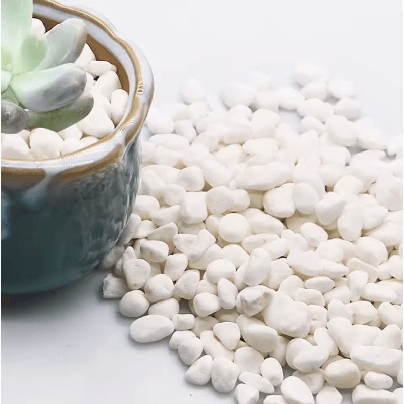 Natural Decorative Cobblestone Pebbles For Succulent Bonsai Fish Tank And Home Garden Decor 0