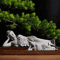 Reclining Meditating Buddha Statue For Feng Shui Home Garden And Desk Decor 0