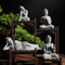 Reclining Meditating Buddha Statue For Feng Shui Home Garden And Desk Decor 1