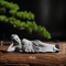 Reclining Meditating Buddha Statue For Feng Shui Home Garden And Desk Decor 5