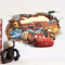 Disney Cars Lightning McQueen 3D Wall Stickers For Kids Bedroom And Playroom Decor 2