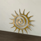 Antique Coiled Star Metal Wall Sculpture For Outdoor And Farmhouse Home Decor 1