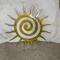 Antique Coiled Star Metal Wall Sculpture For Outdoor And Farmhouse Home Decor 2