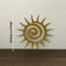Antique Coiled Star Metal Wall Sculpture For Outdoor And Farmhouse Home Decor 4