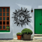 Geometric Sun And Moon Metal Wall Art For Modern Mystical Home Decor 0