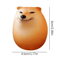 Funny Shiba Inu Egg Figurine For Desk Decor And Creative Home Decoration 4