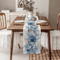 Summer Ocean Coral Linen Table Runner For Coastal Dining And Home Decor 4