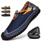 Mens Breathable Hiking Shoes Non Slip Outdoor Walking Sneakers 0