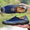 Mens Breathable Hiking Shoes Non Slip Outdoor Walking Sneakers 4