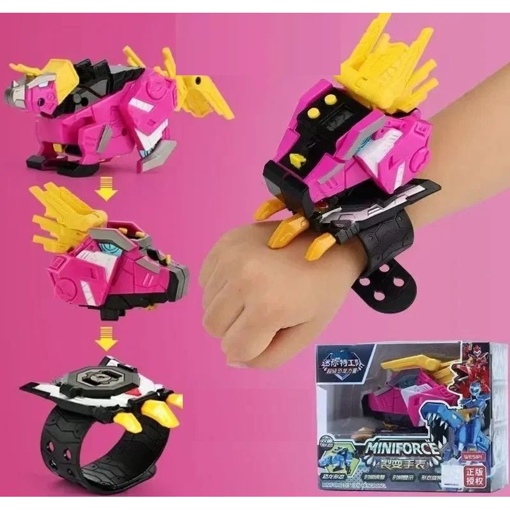 Transforming Dinosaur Robot Watch Toy 9