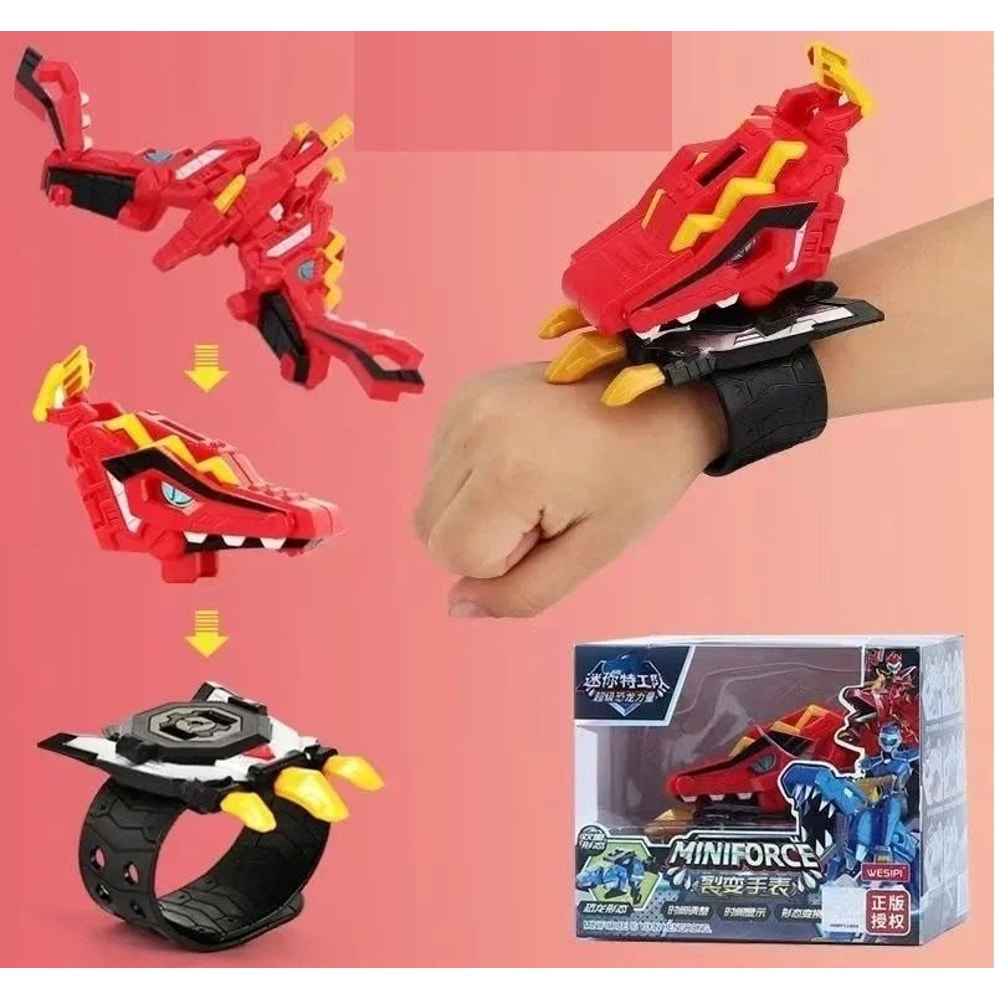 Transforming Dinosaur Robot Watch Toy 4