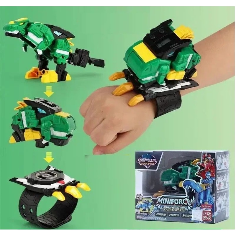 Transforming Dinosaur Robot Watch Toy 5