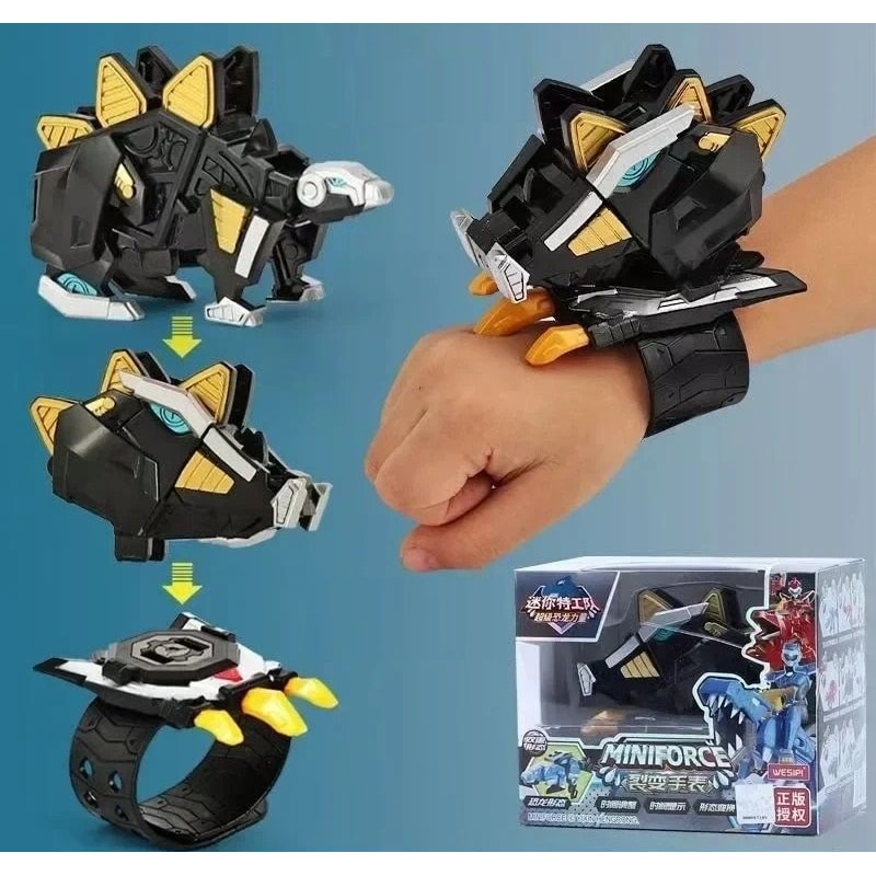 Transforming Dinosaur Robot Watch Toy 8