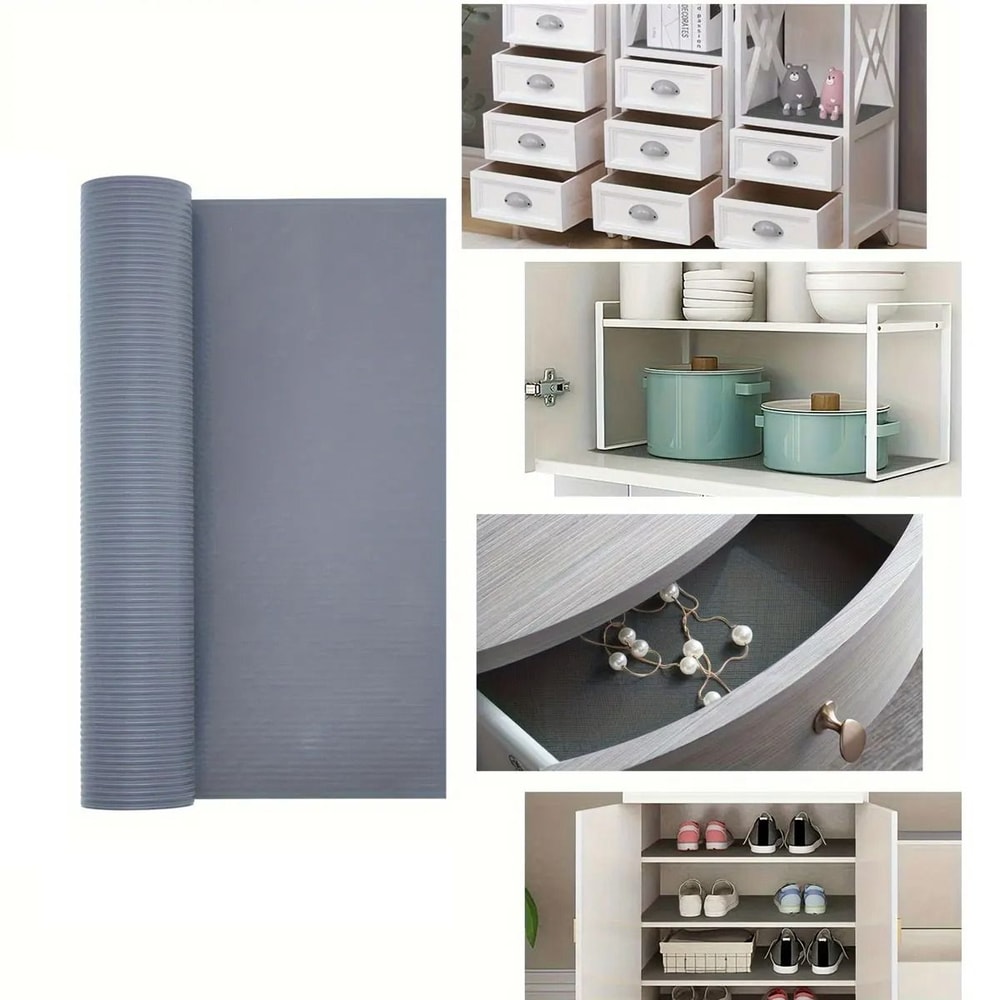 Waterproof Shelf Liner For Kitchen Cabinets Drawers And Refrigerators 2