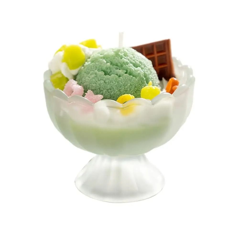 Ice Cream Dessert Scented Candle Home Decor Accent 9