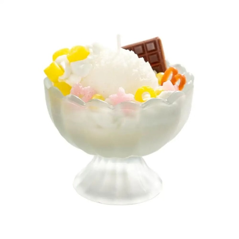 Ice Cream Dessert Scented Candle Home Decor Accent 10