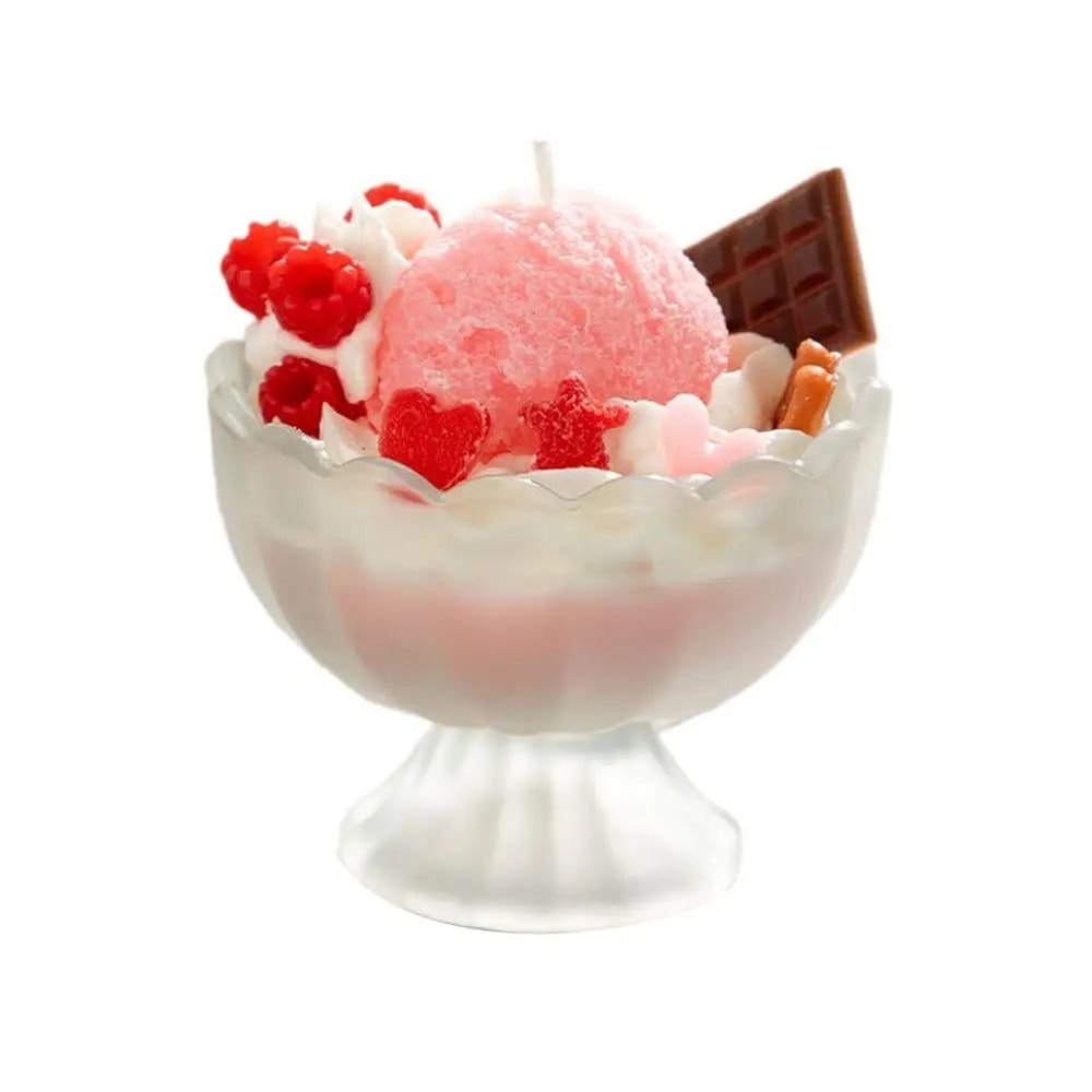 Ice Cream Dessert Scented Candle Home Decor Accent 6