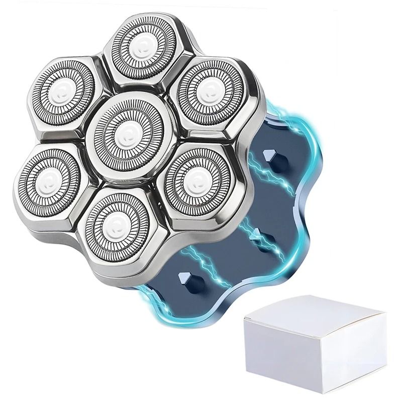 Replacement 7D Electric Shaver Head With Floating Blades 7