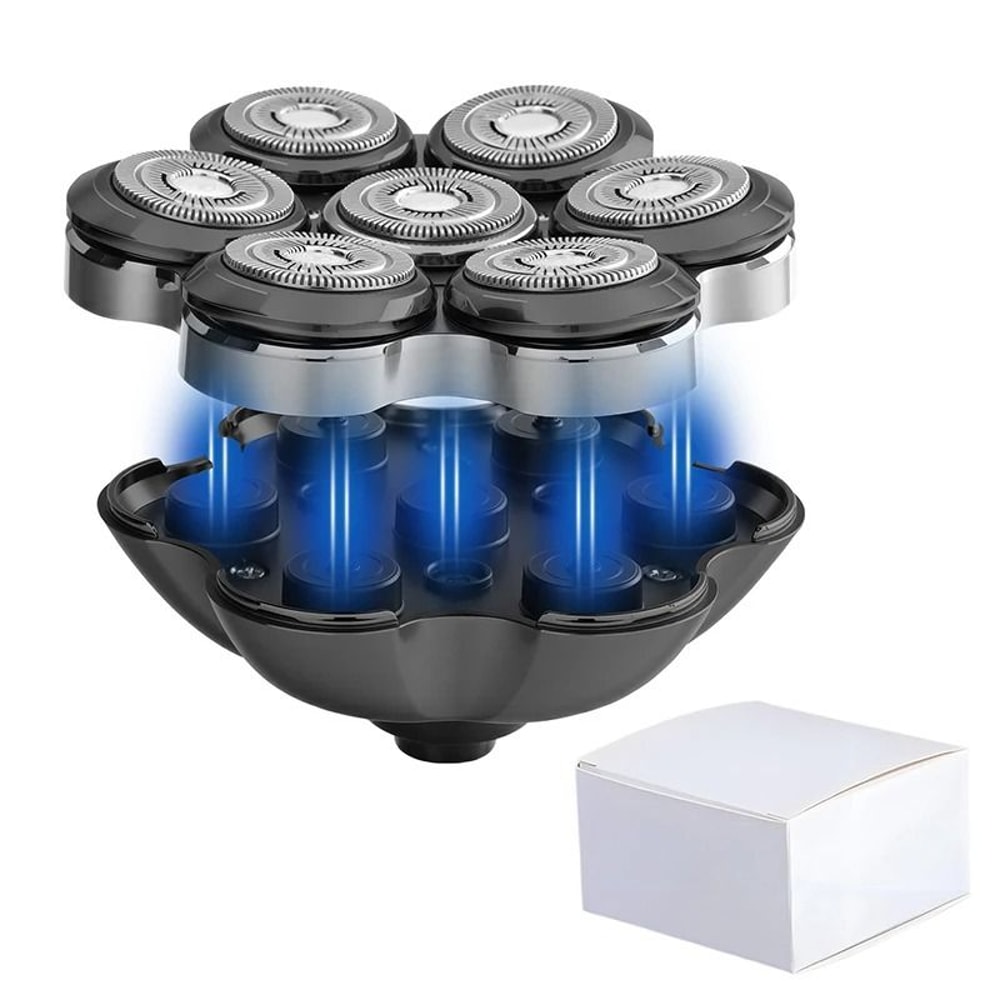 Replacement 7D Electric Shaver Head With Floating Blades 8