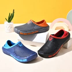 men's lightweight breathable casual clogs