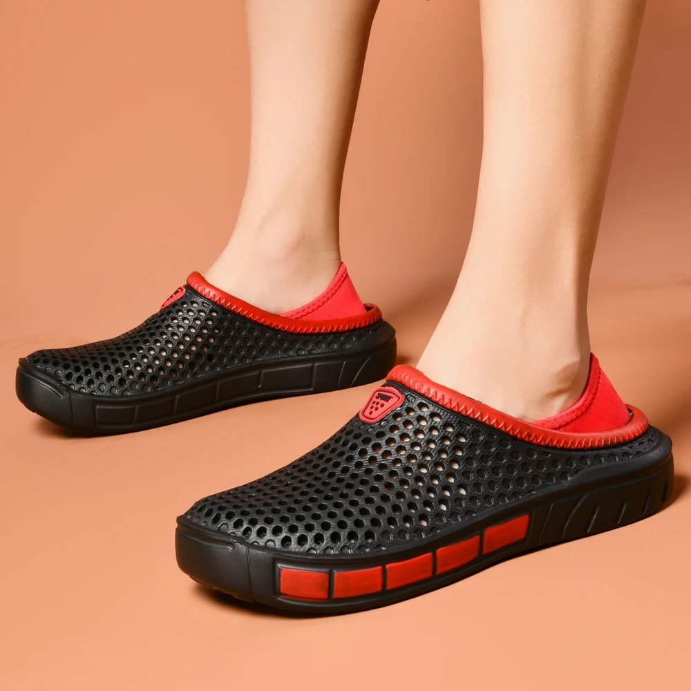 Mens Lightweight Breathable Casual Clogs 3