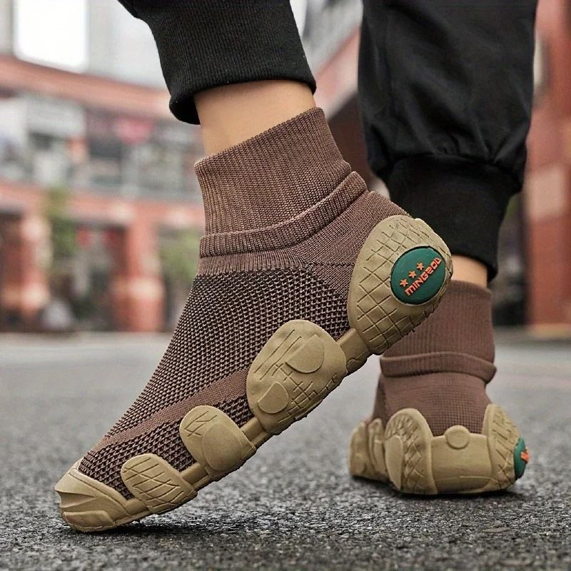 Mens Breathable Mesh Walking Shoes 5