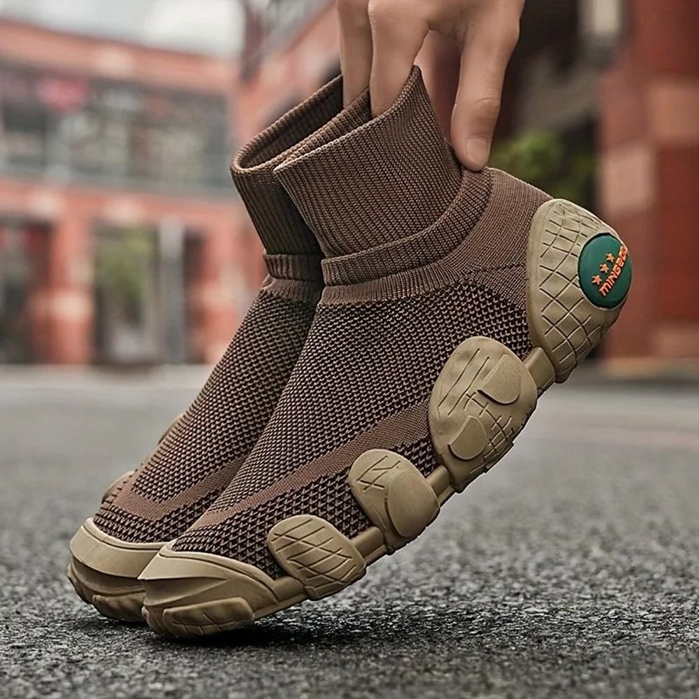 Mens Breathable Mesh Walking Shoes 6