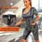 Womens Sauna Sweat Vest Shapewear Jumpsuit 3