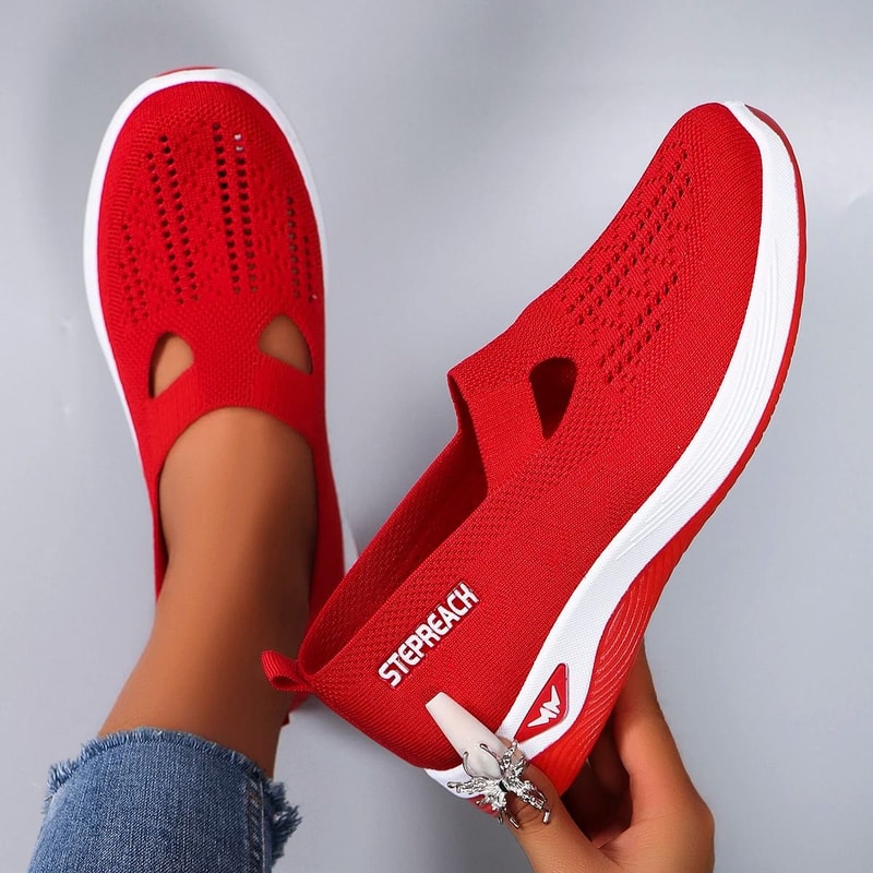 Womens Breathable Mesh Walking Sneakers 2