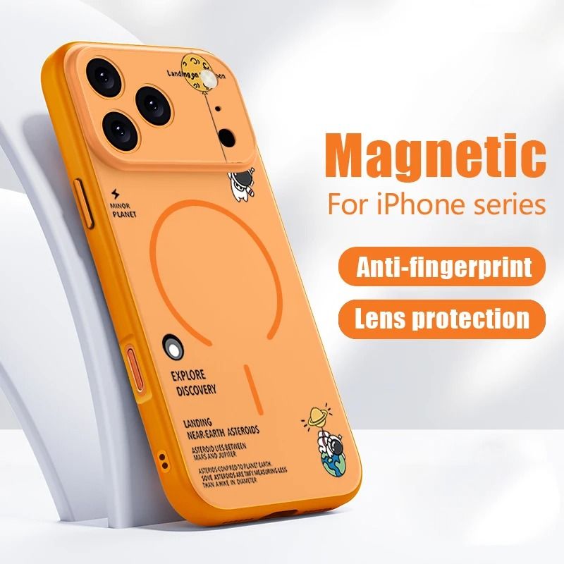 Astronaut Magnetic Phone Case For IPhone 1