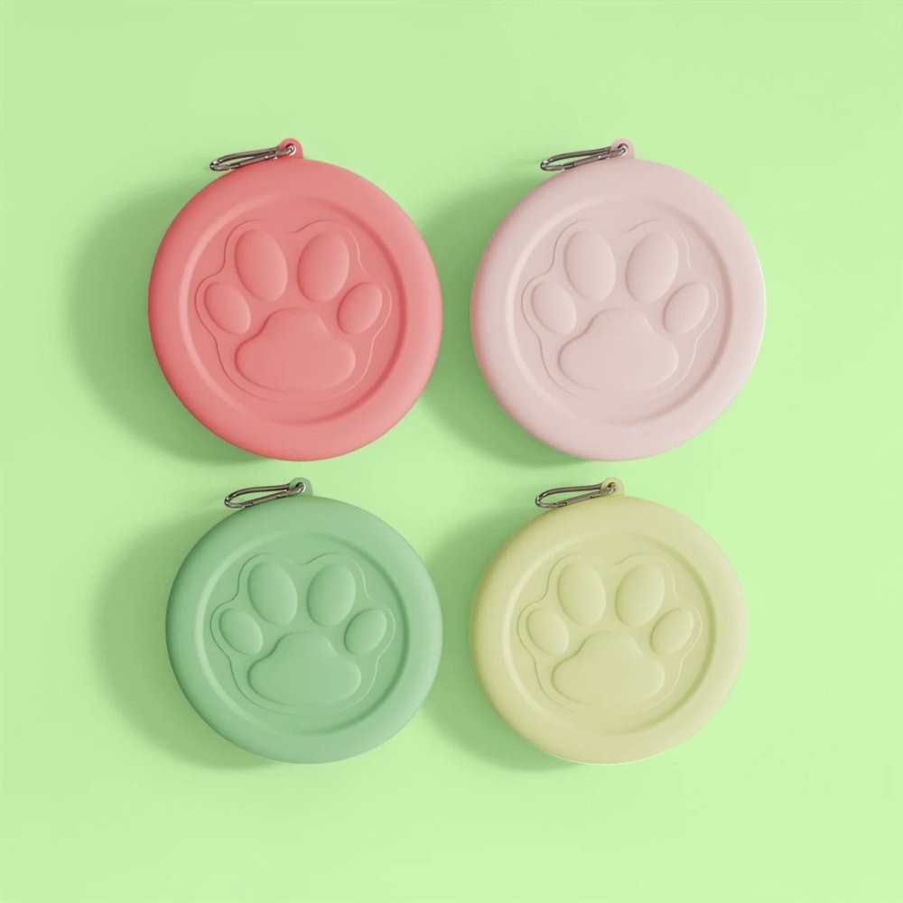 Portable Travel Pet Food And Water Bowl 4