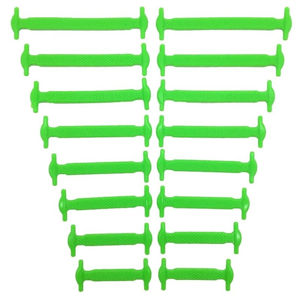 Silicone No Tie Shoelaces Elastic Shoe Laces 9