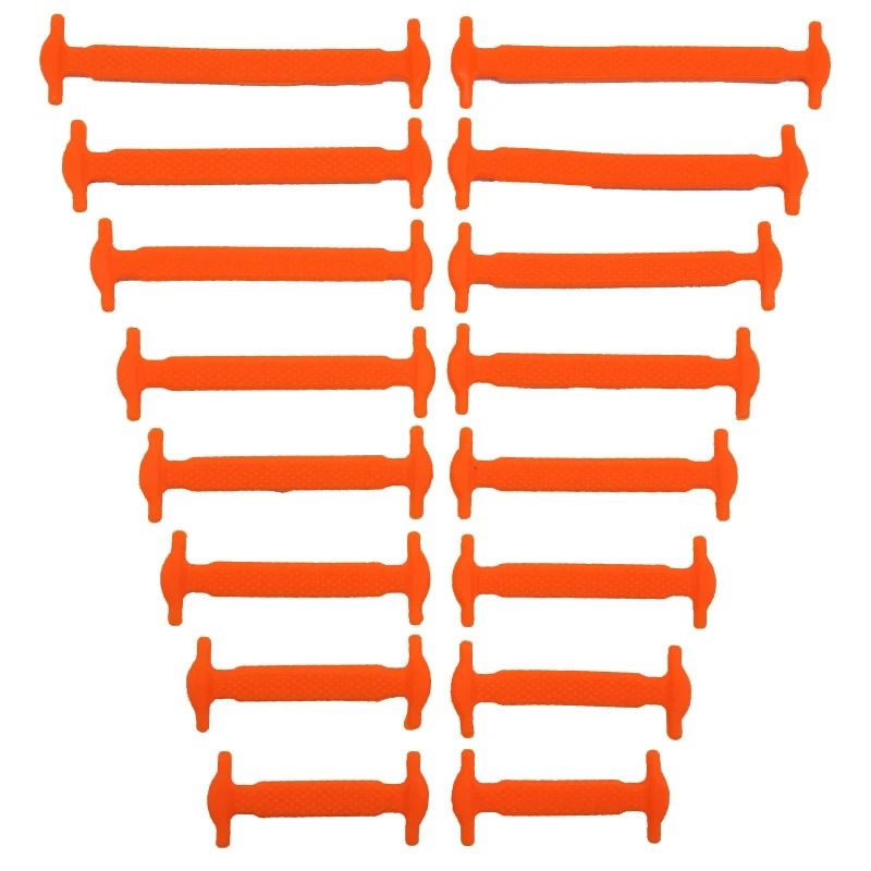 Silicone No Tie Shoelaces Elastic Shoe Laces 11